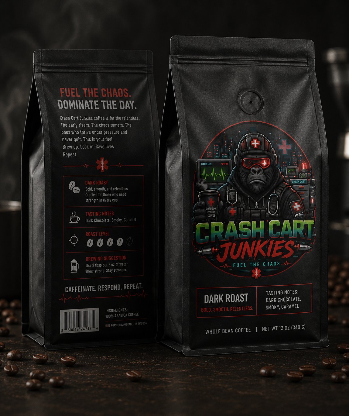 Dark Roast Whole Bean 12oz